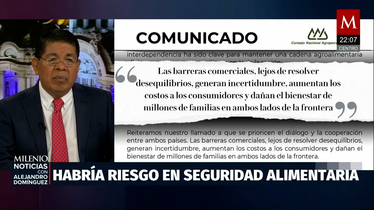 Arancel de Estados Unidos al jitomate mexicano pone en riesgo la seguridad alimentaria según CNA