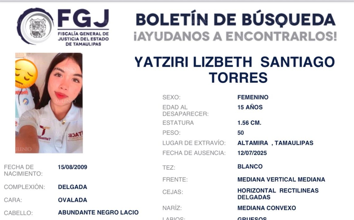 Buscan a joven que desapareció en Altamira, Tamaulipas