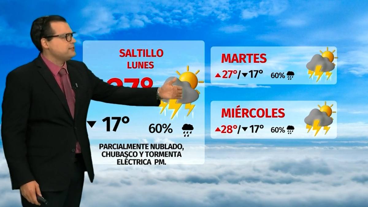 Clima de hoy lunes 14 de julio de 2025 | Pronóstico con Nelson Valdez
