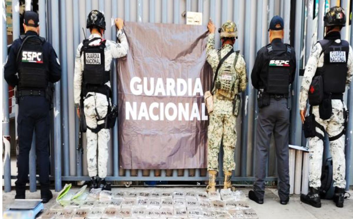 Elementos de la SSPC y la Guardia Nacional participaron en el operativo. | Especial