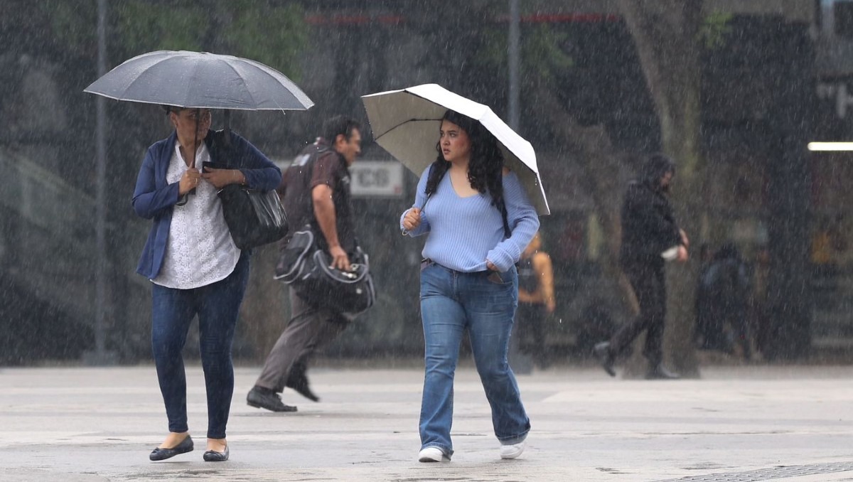 Las fuertes lluvias serán parte del martes en la capital del país y representarán riesgos para los ciudadanos | Ariana Pérez