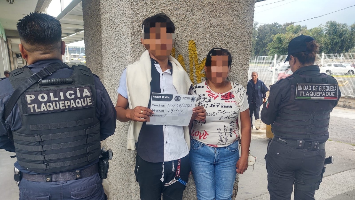 El menor fue devuelto a sus padres que lo buscaban desde el pasado viernes (Foto: Cortesía)