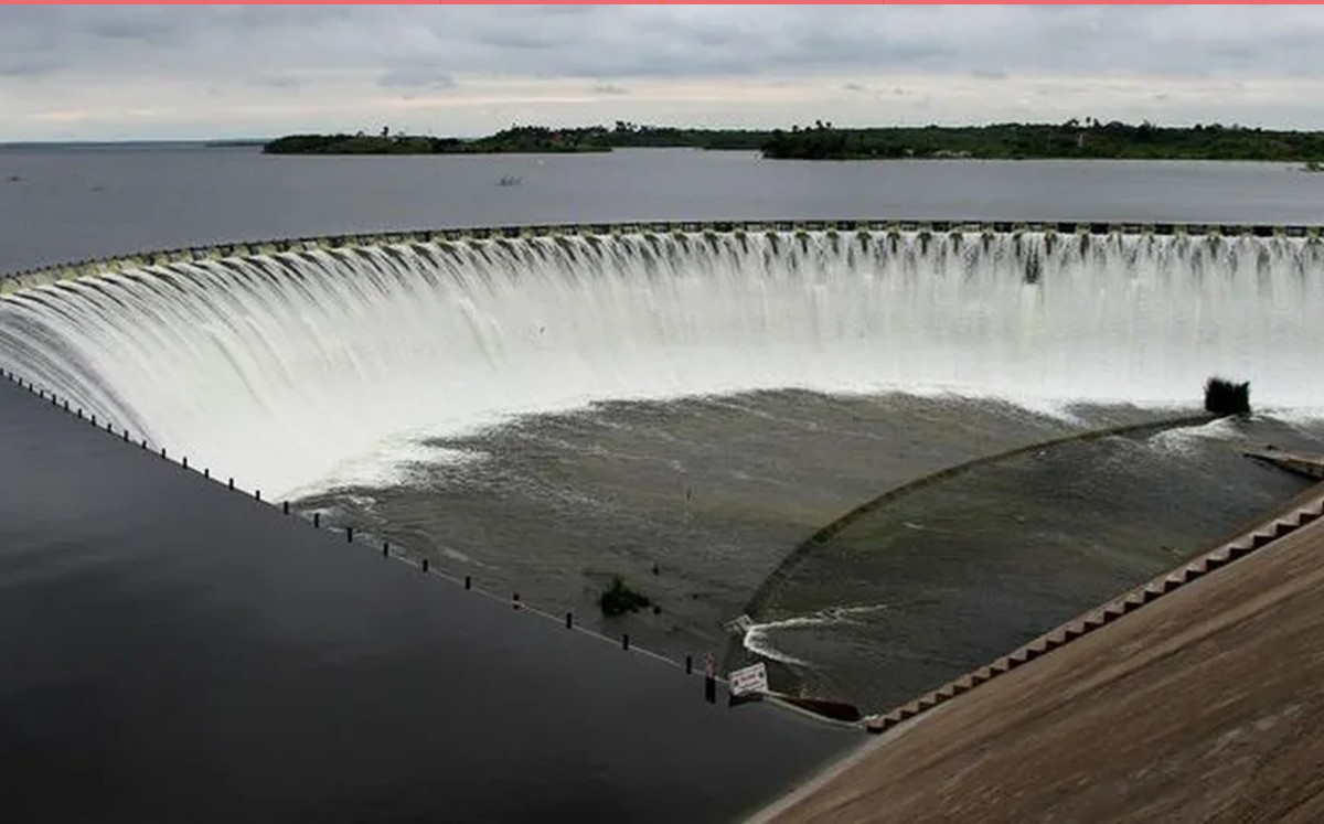 Presa Marte R. Gómez en Tamaulipas