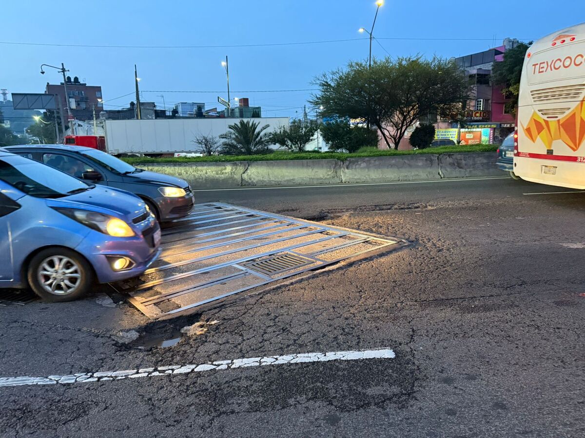 El accidente ocurrió en avenida Oceanía a la altura del Eje 2 norte Transval. | Foto: Ramón Ramírez