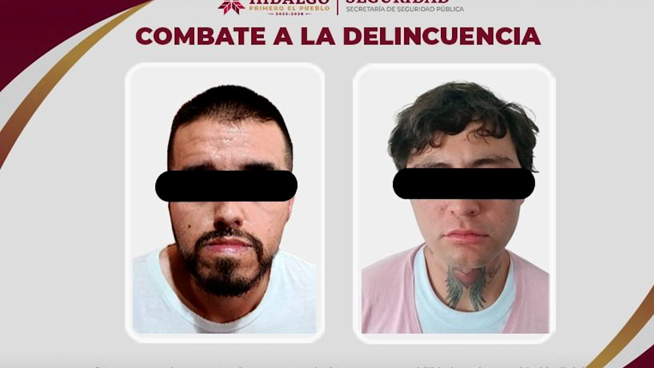 Detienen a dos narcomenudistas con armas y droga tras cateos en la ciudad de Pachuca