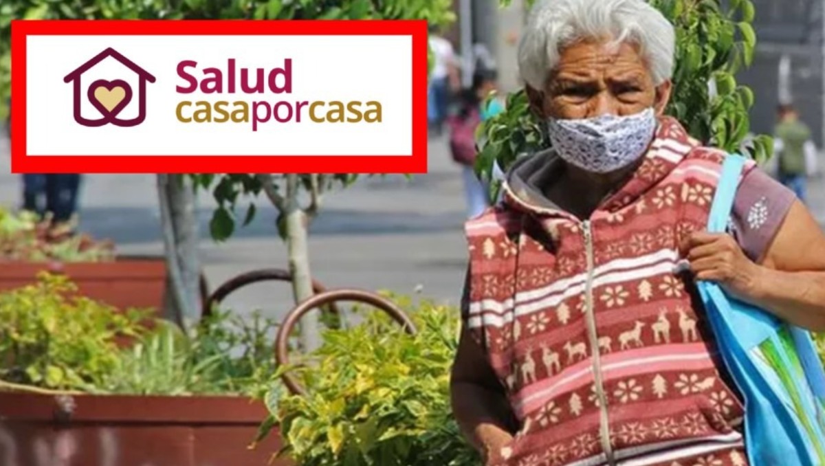 La iniciativa casa por casa busca atender a personas mayores que no pueden acudir a los centros de salud. | Foto: Especial