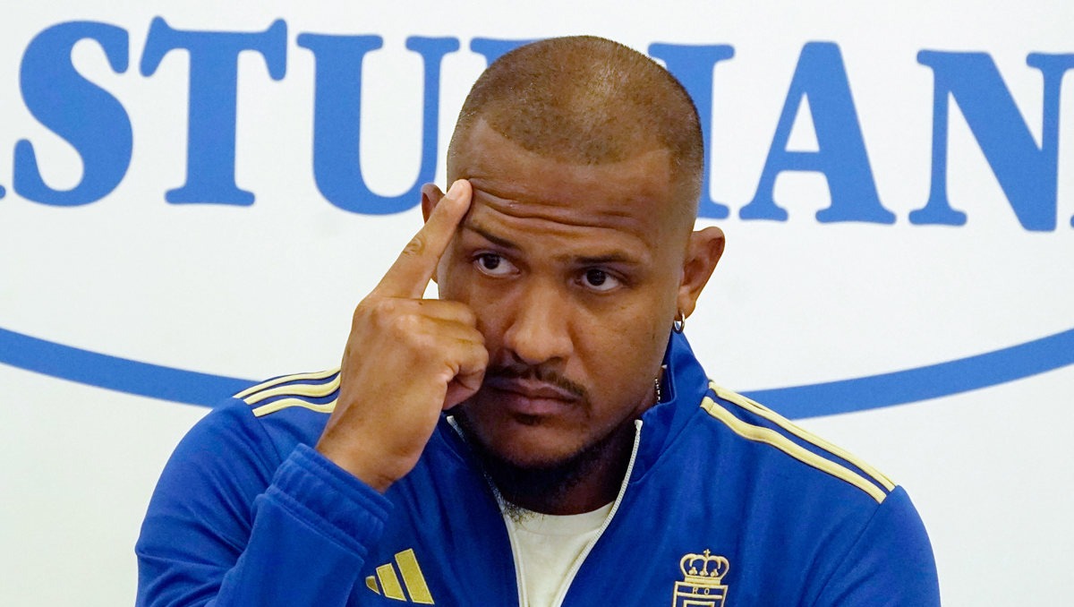 Salomón Rondón es presentado oficialmente con el Real Oviedo (EFE)