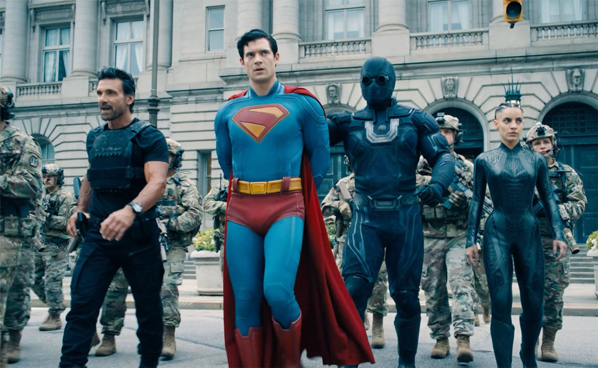 El actor David Corenswet porta la capa de Superman este 2025. (Warner Bros. Pictures)