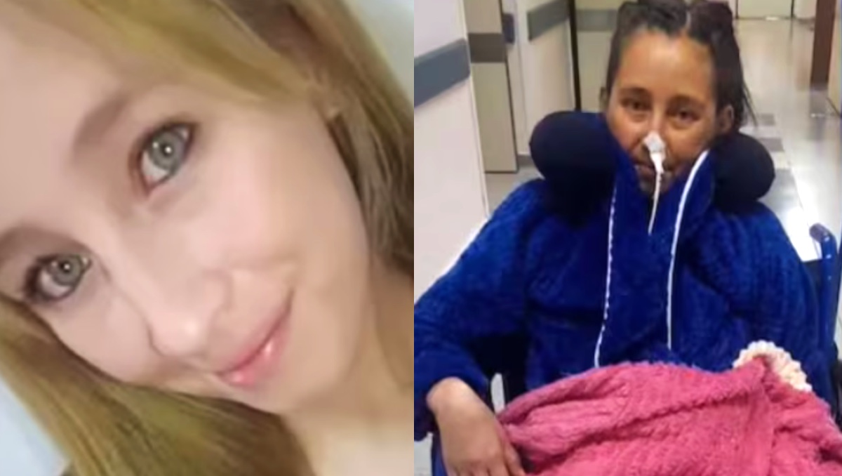 Alison Calfunao, mujer que perdió el corazón y la pierna. | ESPECIAL