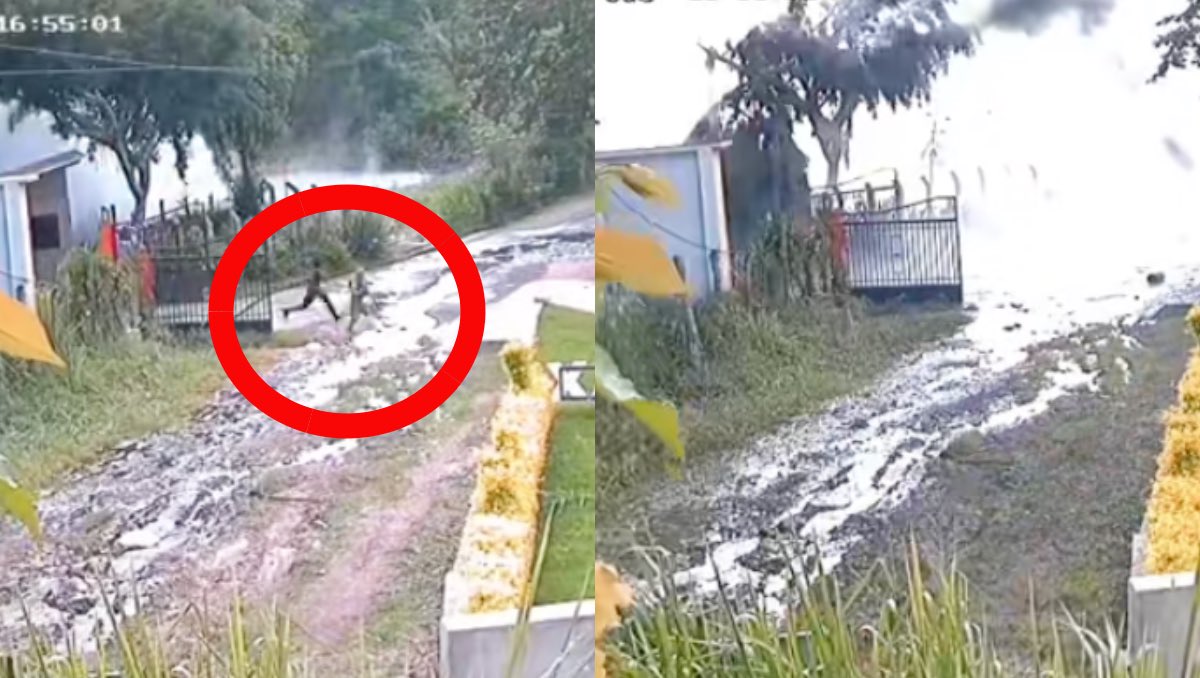Ausol explota y queda grabado en video. | ESPECIAL