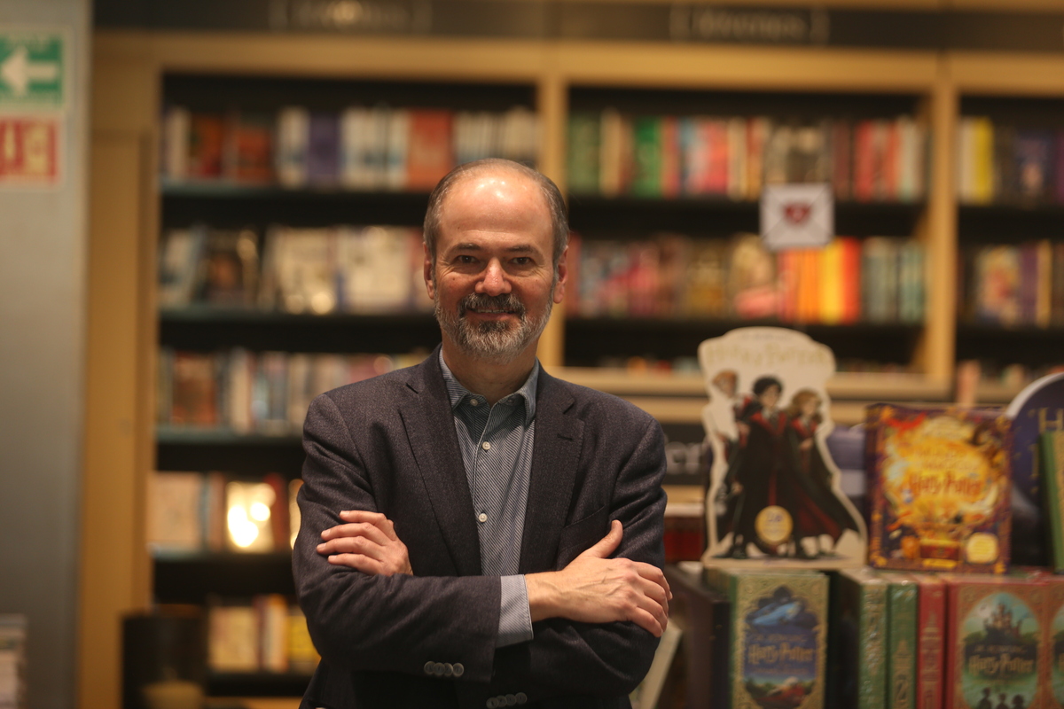 El autor es parte del área de Arte y Letras de El Colegio Nacional. (Foto: Jorge Carballo)