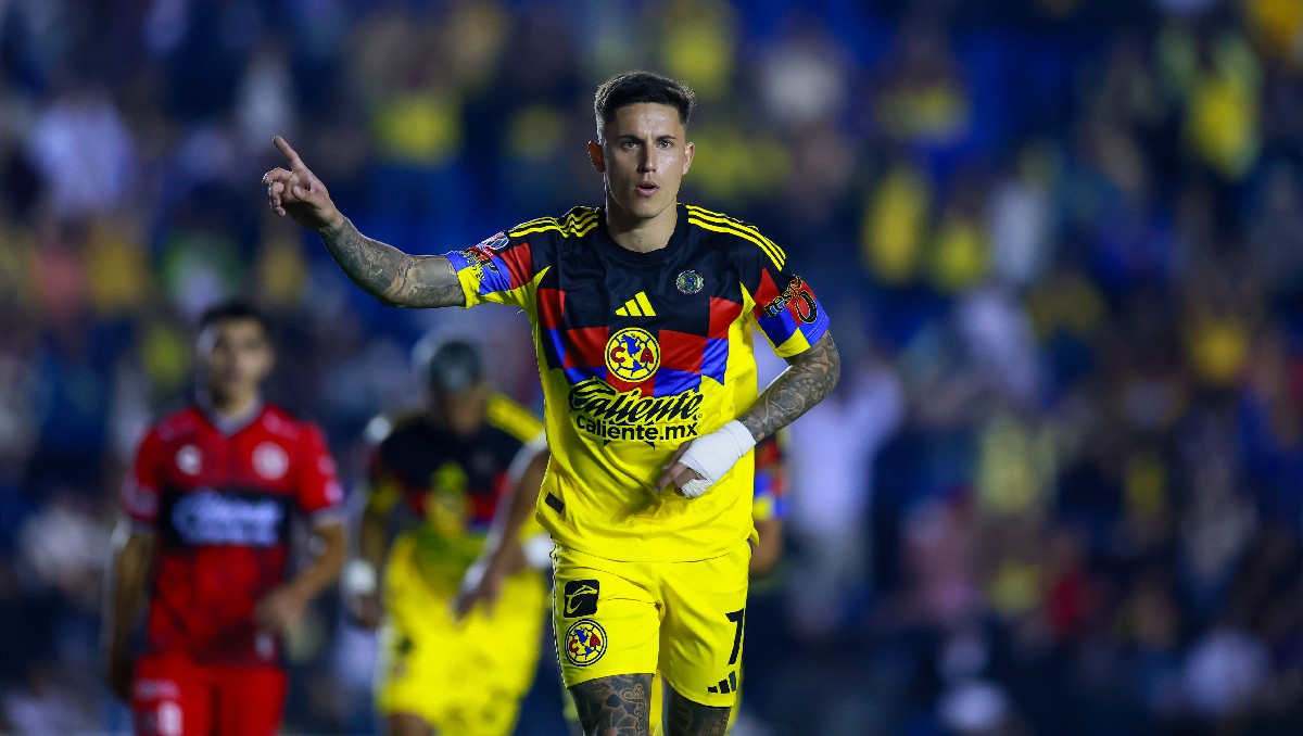 Brian Rodríguez hizo doblete en el triunfo del América sobre Xolos en el Apertura 2025 (Imago7)