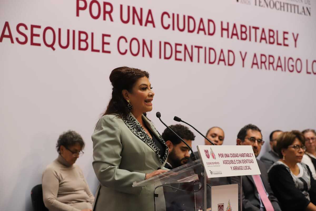 Clara Brugada, jefa de Gobierno CdMx. | Foto: Javier Ríos
