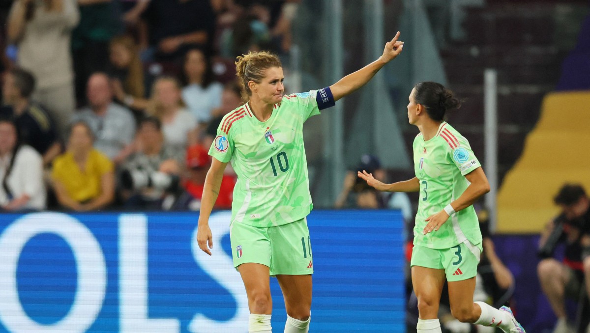 Doblete de Cristiani Girelli pone a Italia en semifinales de la Eurocopa Femenina 2025 (AP)