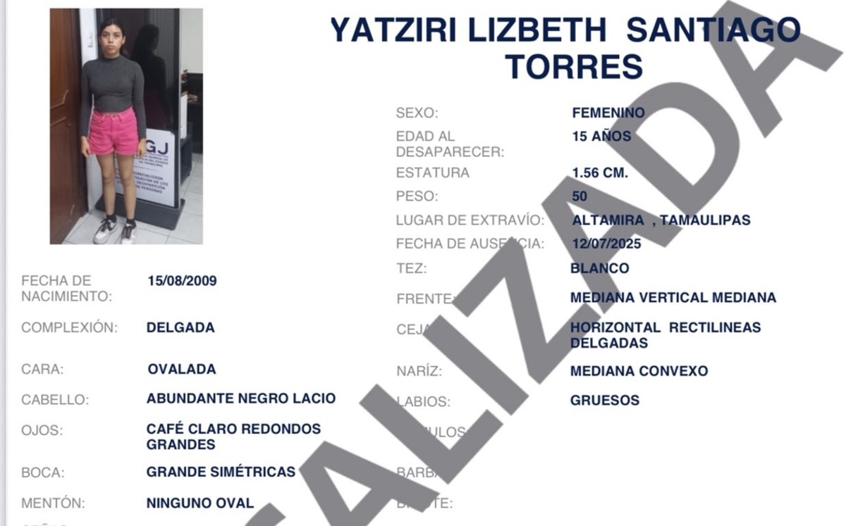 La menor de 15 años  ya fue localizada.