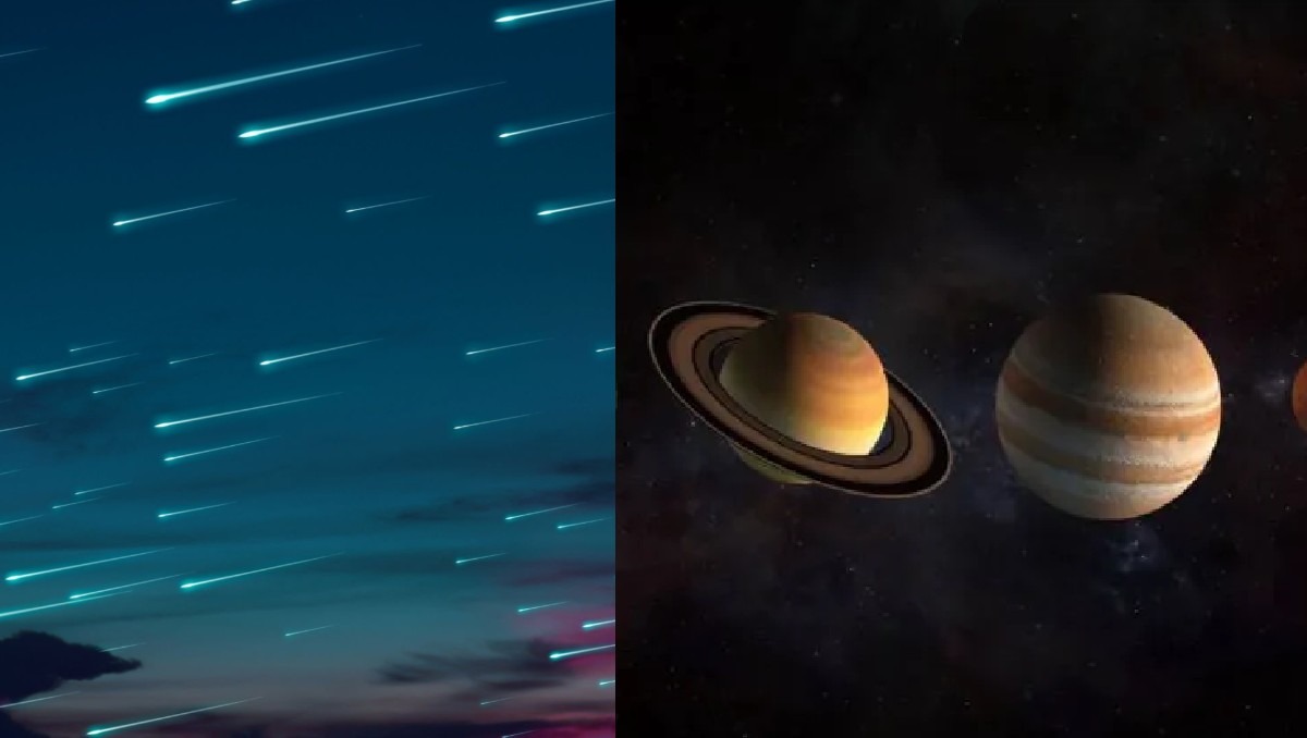 Los planetas y las estrellas se pusieron de acuerdo para impactar el cielo.