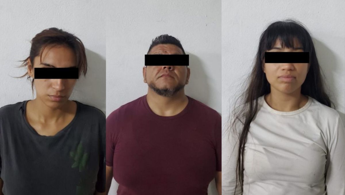 Los tres fueron puestos a disposición del Ministerio Público. Especial