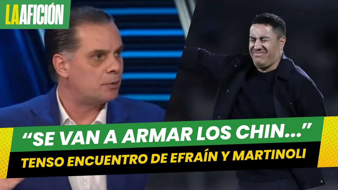 Martinoli revive tenso momento al encontrarse con Efraín Juárez: 'Se van a armar los...'