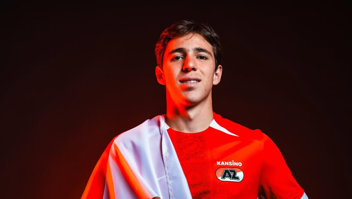 Mateo Chávez se estrena con gol en la pretemporada del AZ Alkmaar (Instagram @azalkmaar)