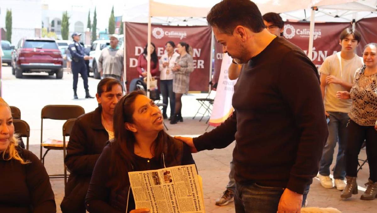 Omar Sánchez Velázquez, encabezó la Jornada de Atención Ciudadana en la comunidad de Santa María Nativitas. | Especial