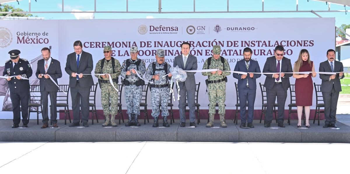 Predio de la Coordinación Estatal de la Guardia Nacional en Durango, “Miguel Hidalgo”. | Especial