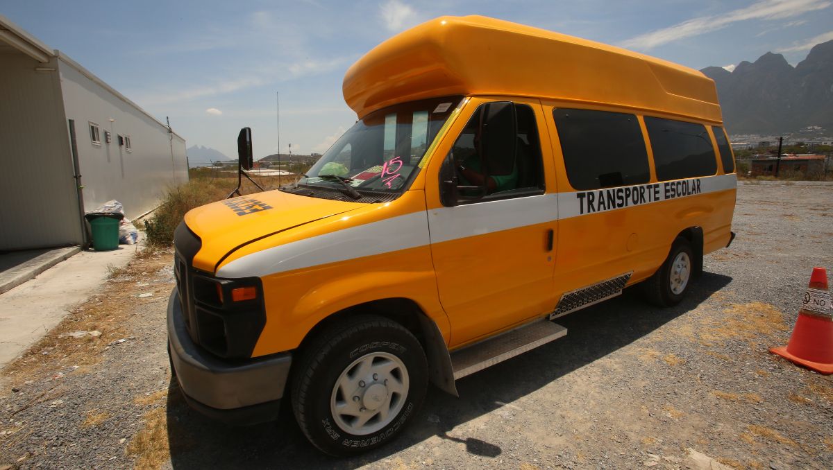 Transporte escolar. Roberto Alanís