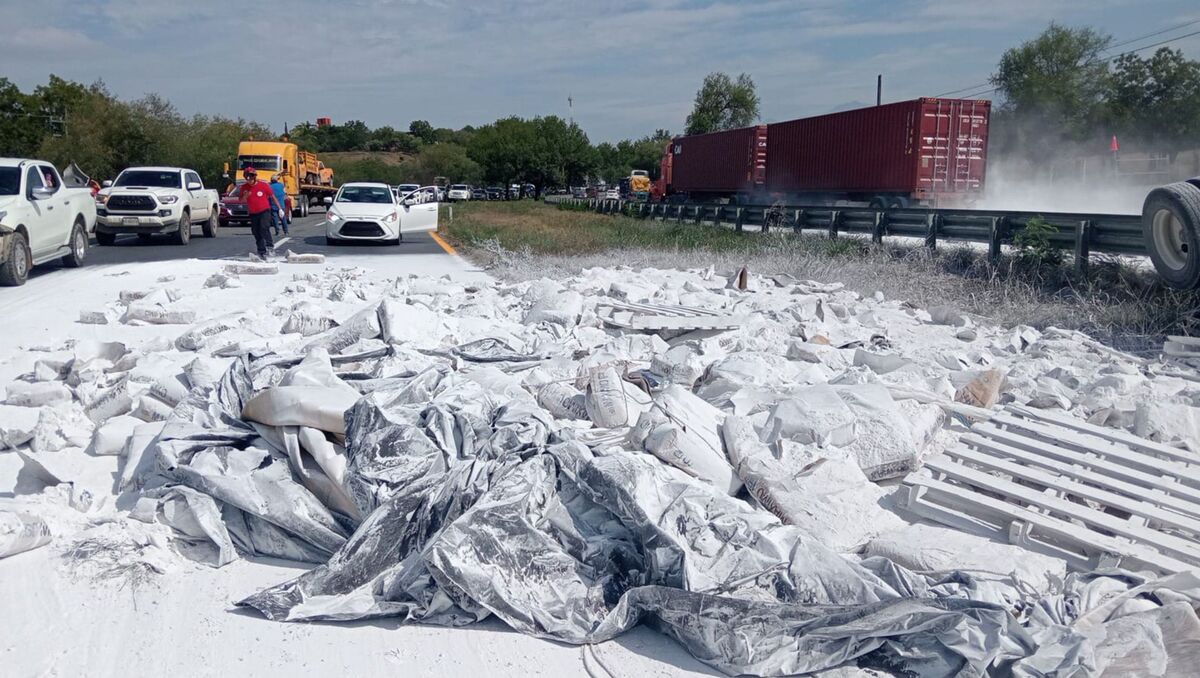 El accidente se registró a la altura del kilómetro 217 de la Carretera Nacional.| Especial.