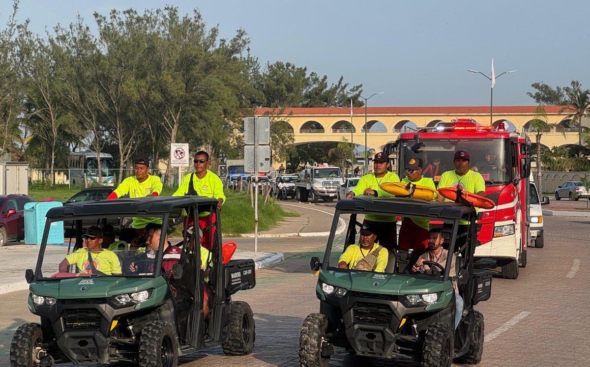 Habrá 5 ambulancias para responder ante situaciones de emergencia. | Alberto Cano