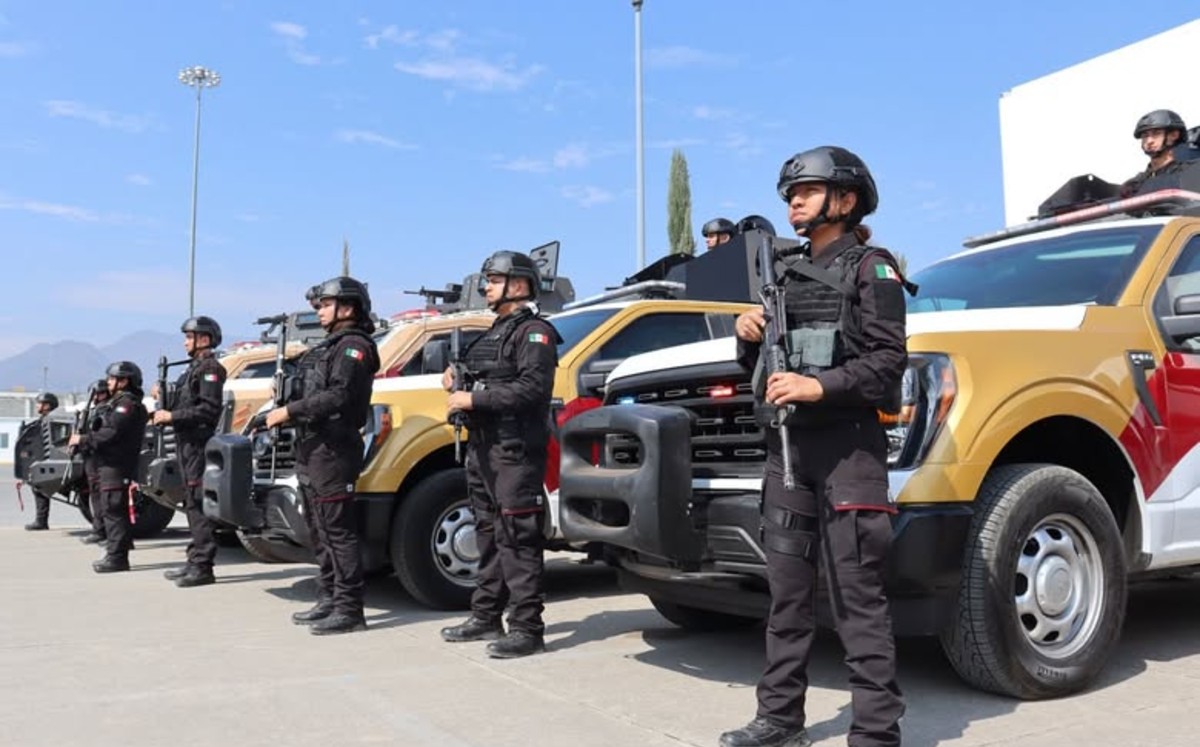 La Banda de Guerra interpretó el toque de silencio en su honor. | Secretaría de Seguridad Pública Tamaulipas (Facebook)