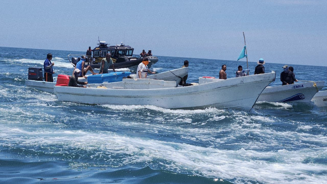 Caen tres pescadores furtivos en Yucatán; llevaban especies en veda