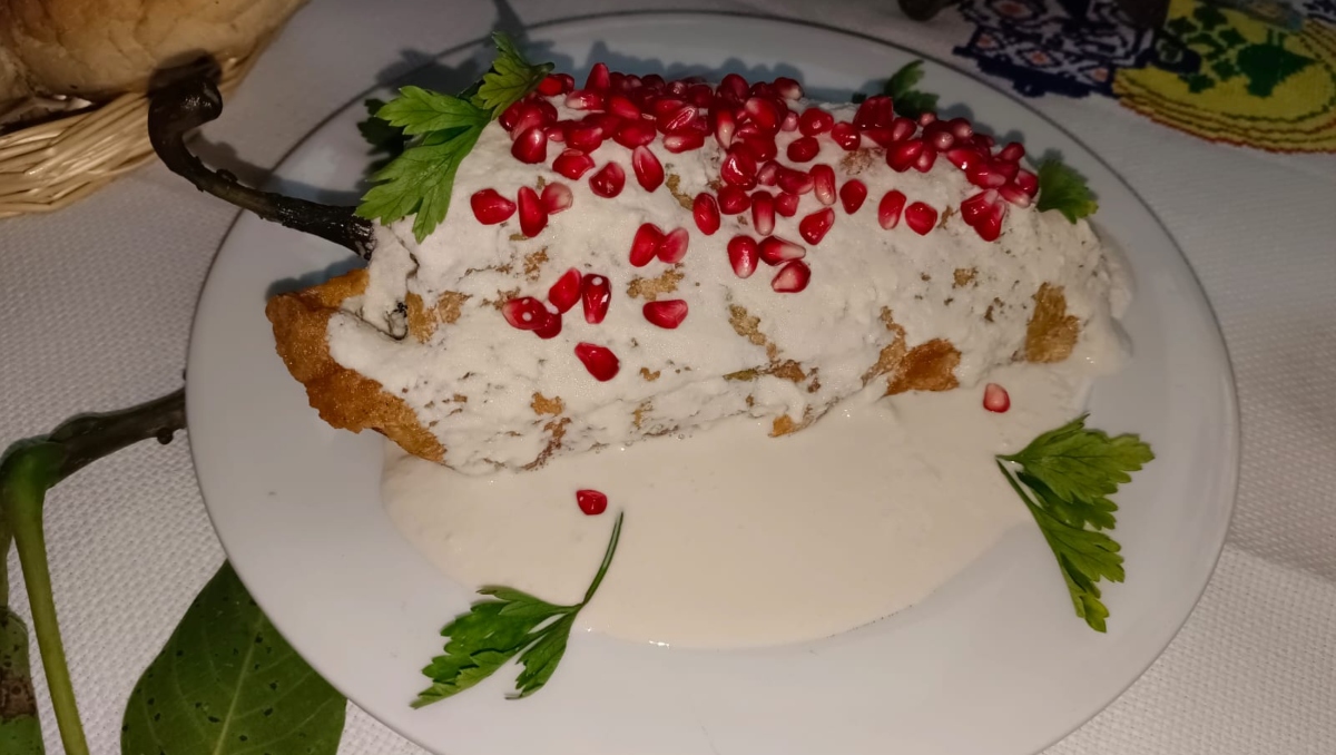 Chile en Nogada subirá su precio en San Nicolás de los Ranchos, Puebla | Leslie Mora