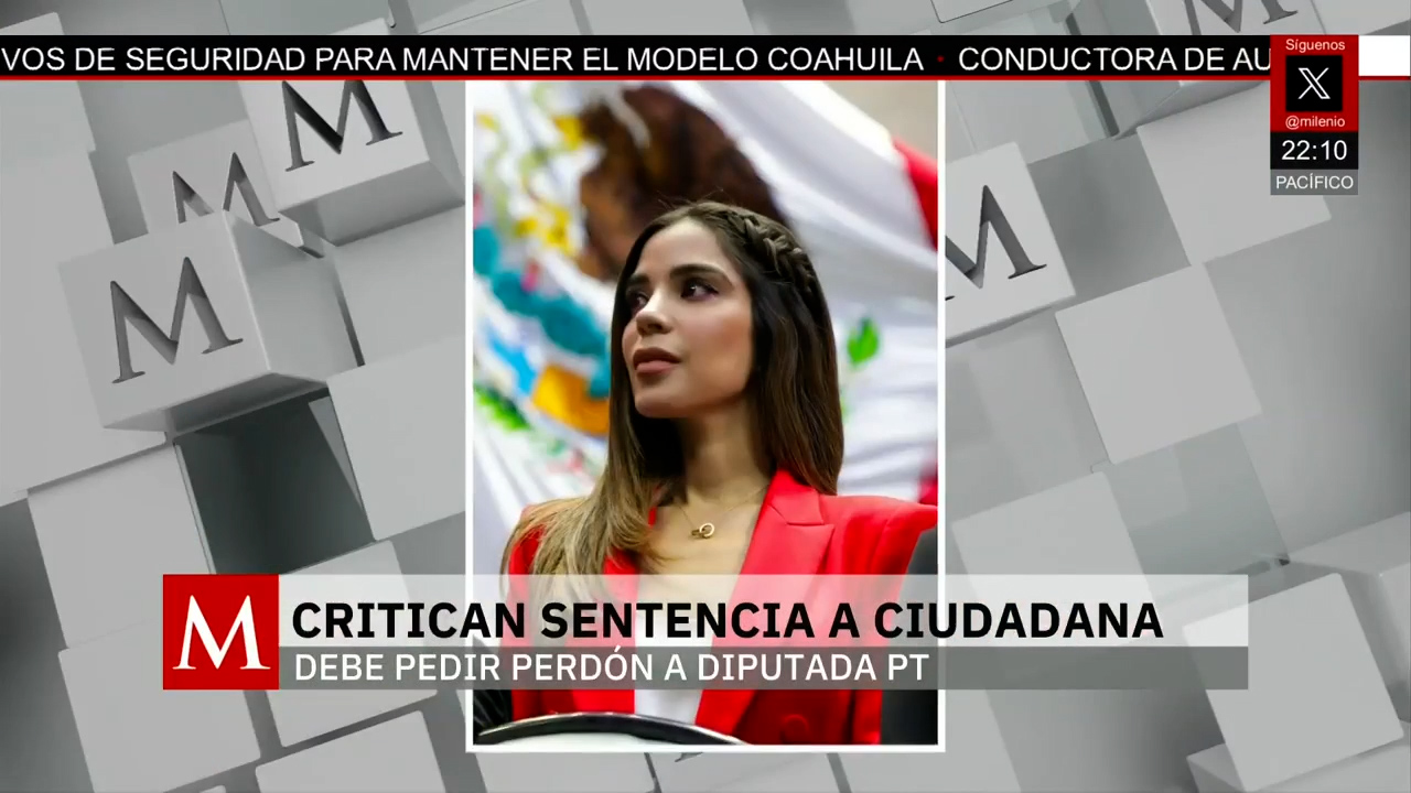 Controversia por sentencia que obliga a disculpa pública a diputada del PT