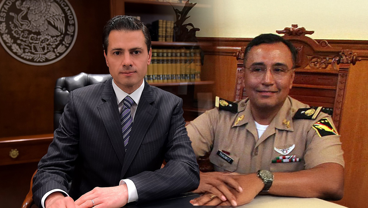 Eduardo León Trauwitz fue uno de los militares de mayor confianza del ex presidente Enrique Peña Nieto | Foto: Especial