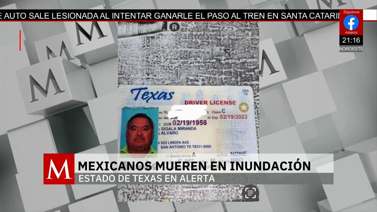 Encuentran cuerpo de mexicano desaparecido tras inundaciones en Texas
