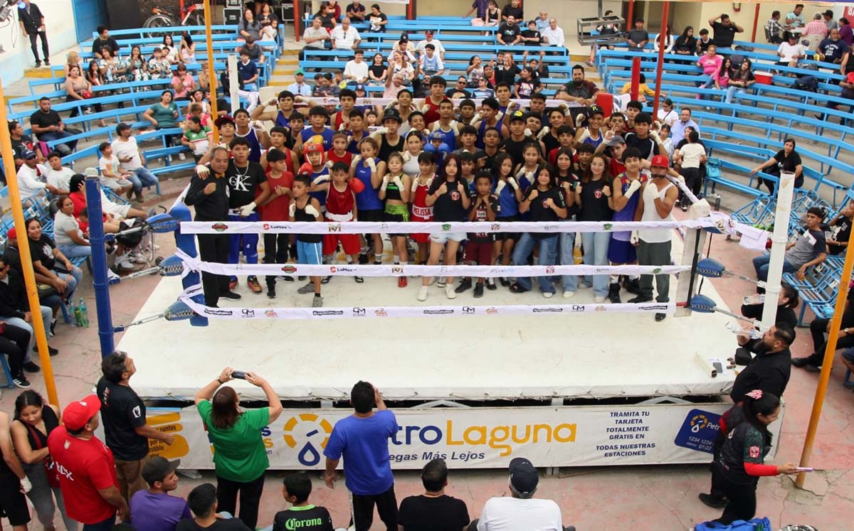 En la función amateur participaron diversos gimnasios. l Martín Piña