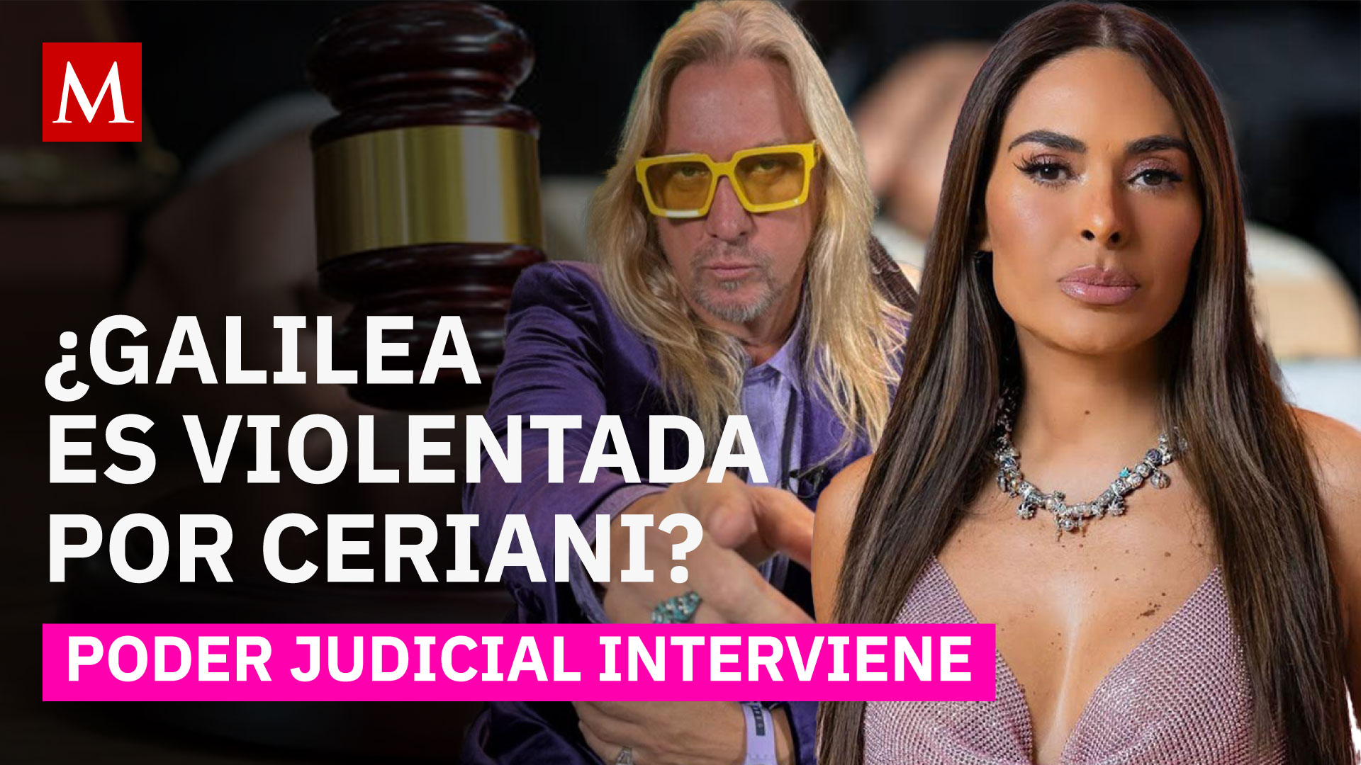 Galilea Montijo recibe medidas de protección ante ataques de Javier Ceriani