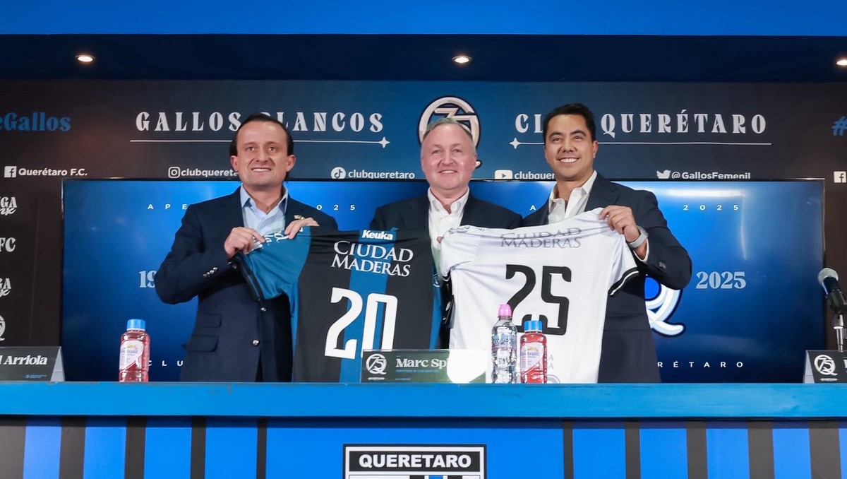 Marc Spiegel toma la presidencia del Querétaro (X @Club_Queretaro)
