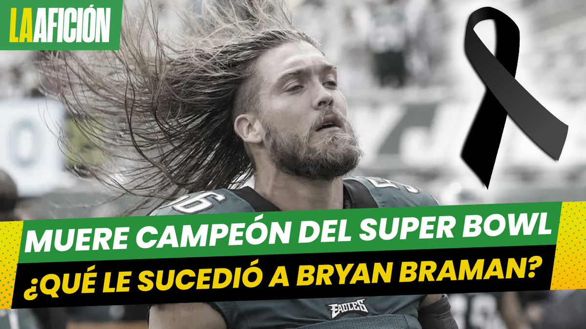 Muere Bryan Braman, campeón con Eagles en el Super Bowl 2018, a los 38 años