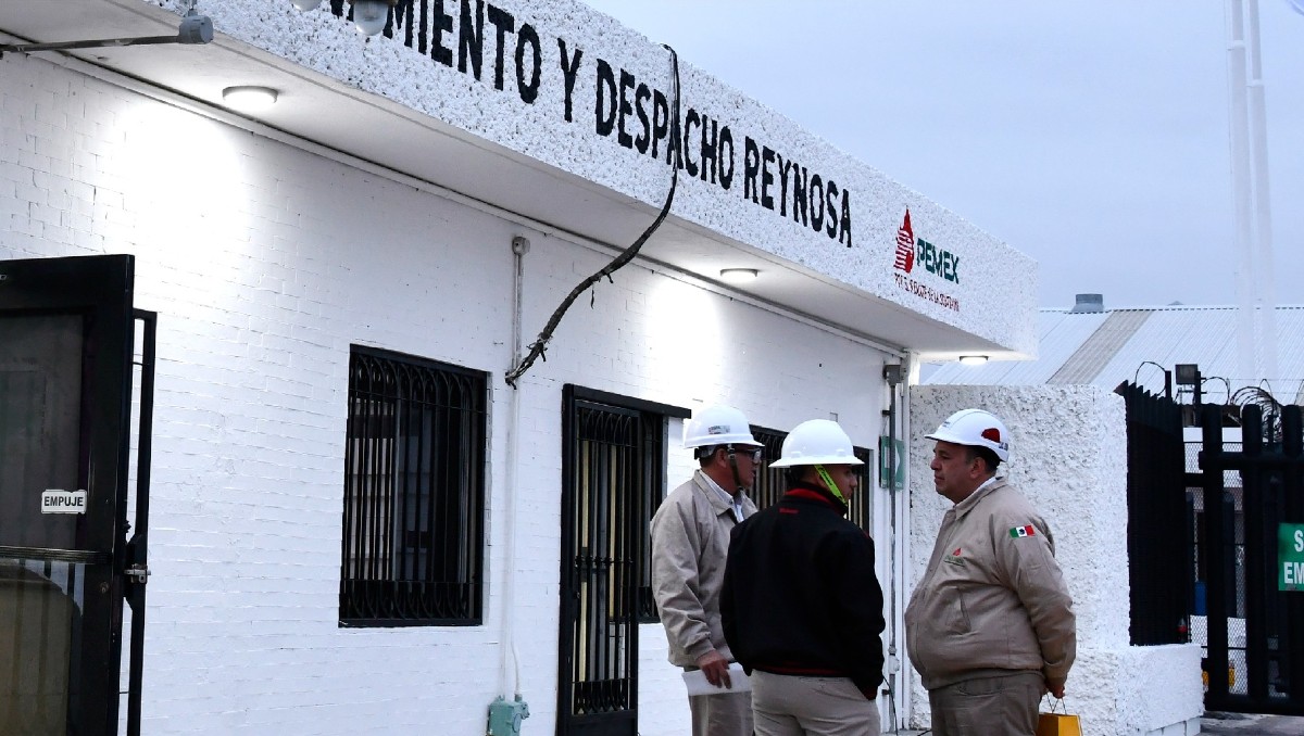 Pemex cuenta con instalaciones en Reynosa, Tamaulipas.