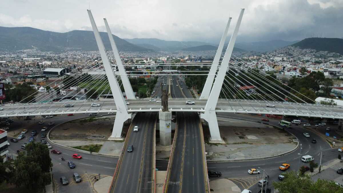El presupuesto disponible para la intervención de la glorieta 24 horas de Pachuca es de 50 millones de pesos. | Foto: Jorge Sánchez