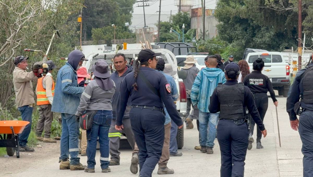 Más de 50 servidores públicos participaron en un operativo de búsqueda en el canal de aguas negras Emisor Poniente en Cuautitlán. | Especial