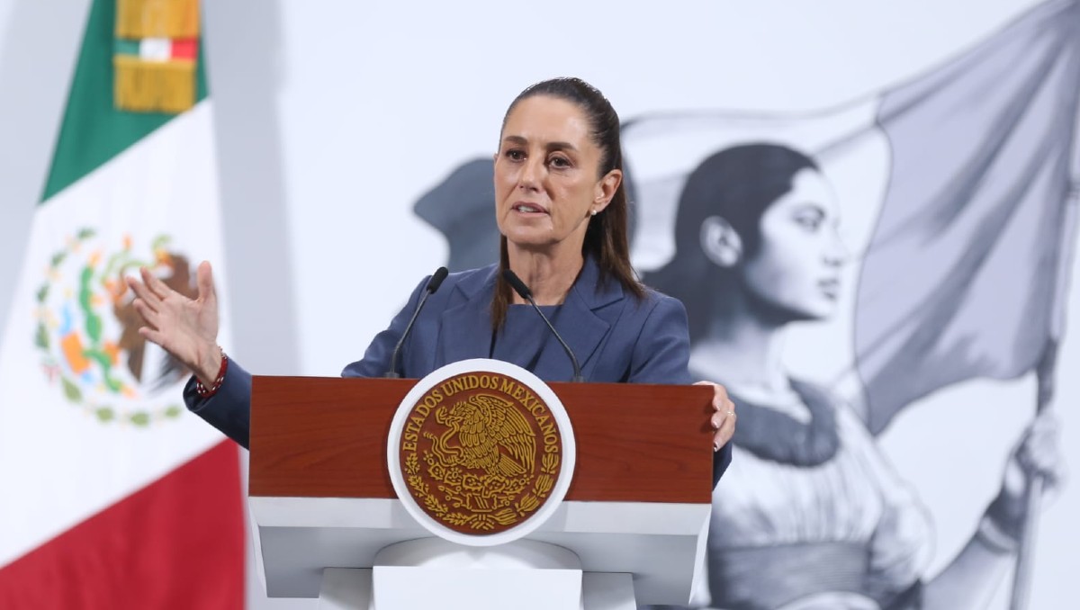Sheinbaum expresó que será trabajo de la Fiscalía General de la República investigar si el senador morenista cometió algún delito. |  Foto: Especial