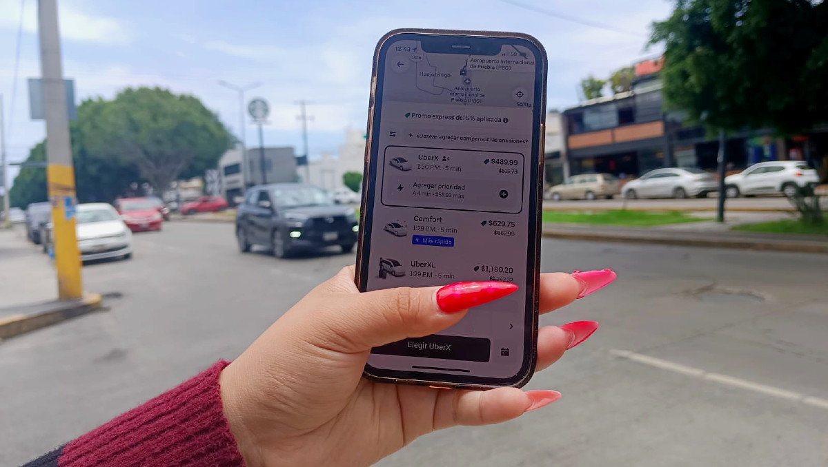 Uber en Puebla: Aspectos de costo de viaje al AIP | Clau Hernández