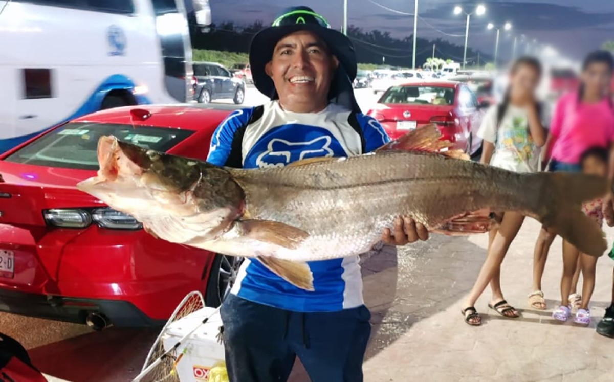 Claudio Hernández, pescador deportivo.