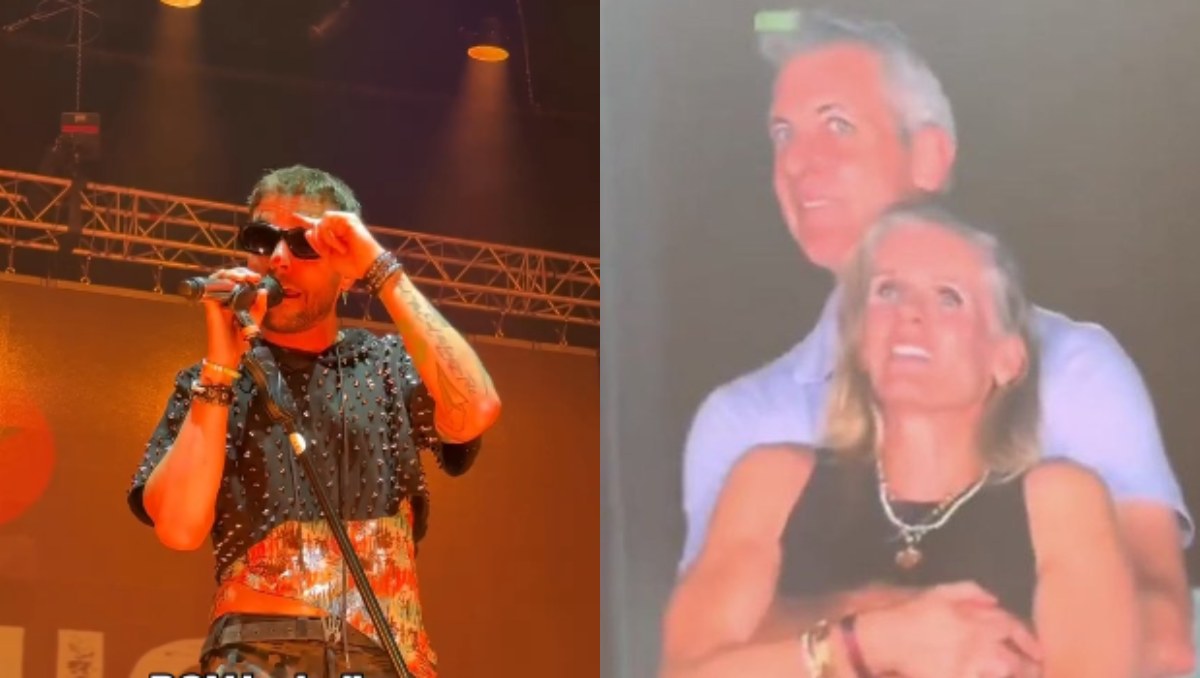 Los Caligaris se burlan de la infidelidad en show de Coldplay