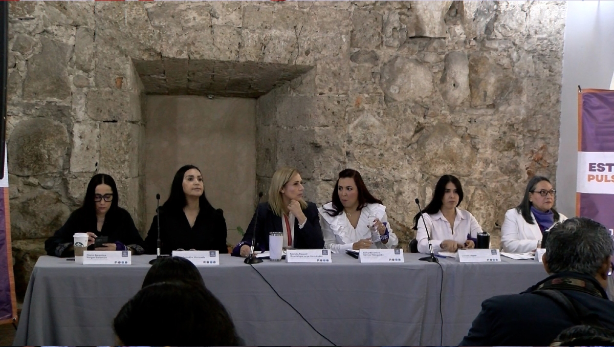La Secretaría de Igualdad Sustantiva presentó la nueva iniciativa de seguridad (Foto: Sonia Gamiño)