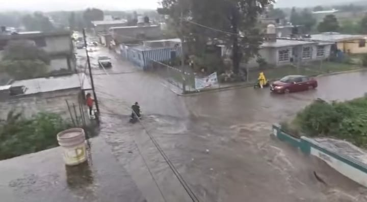 Aplican Plan DN-III-E en Tequisquiac por inundaciones que afectaron dos comunidades