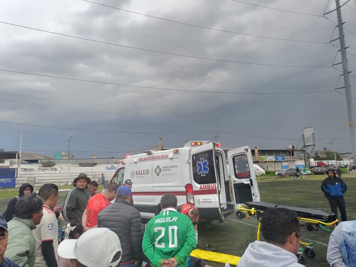 La persona herida fue trasladado a un hospital de la zona.