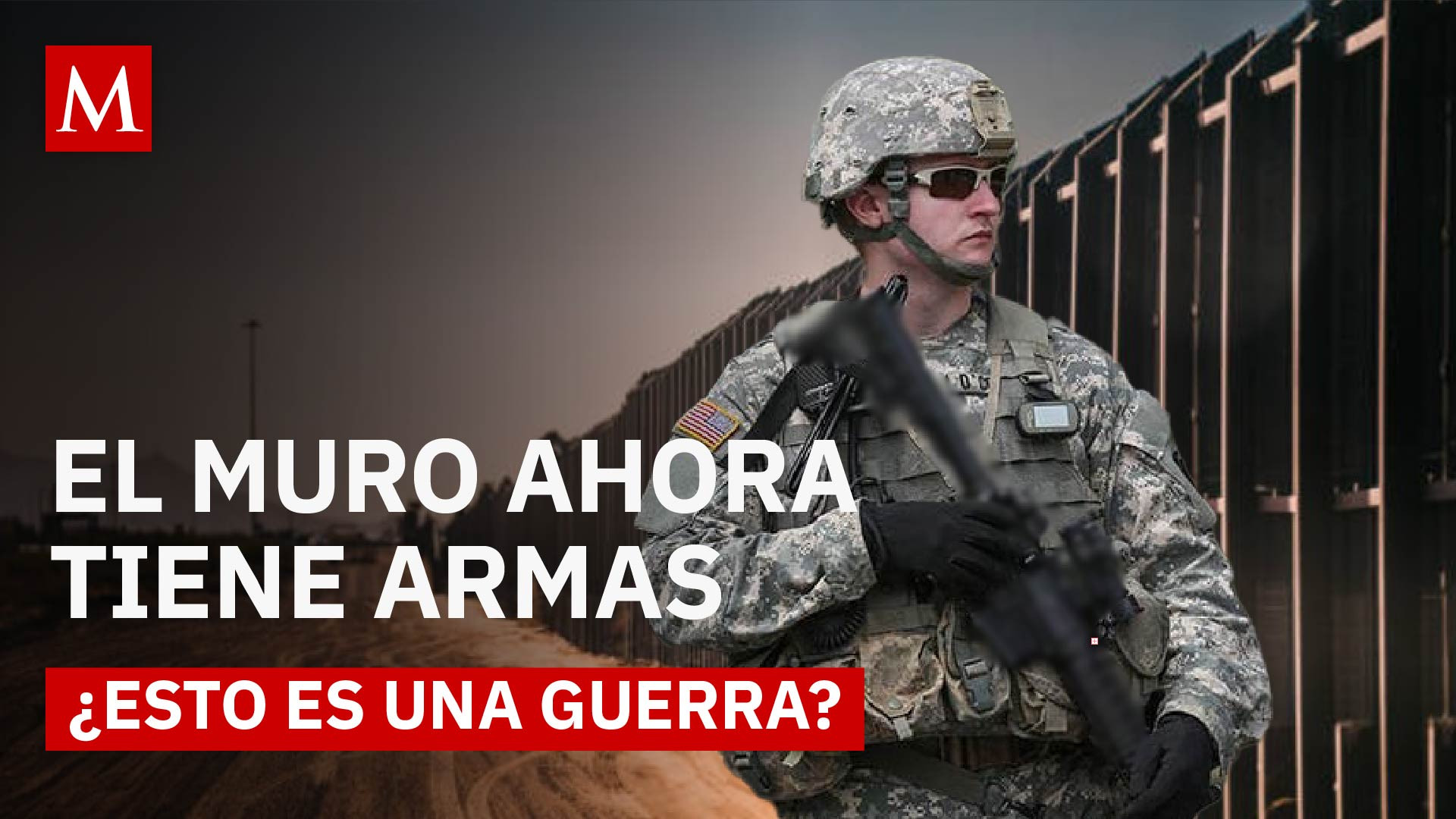 Zonas militares secretas en la frontera México-EU