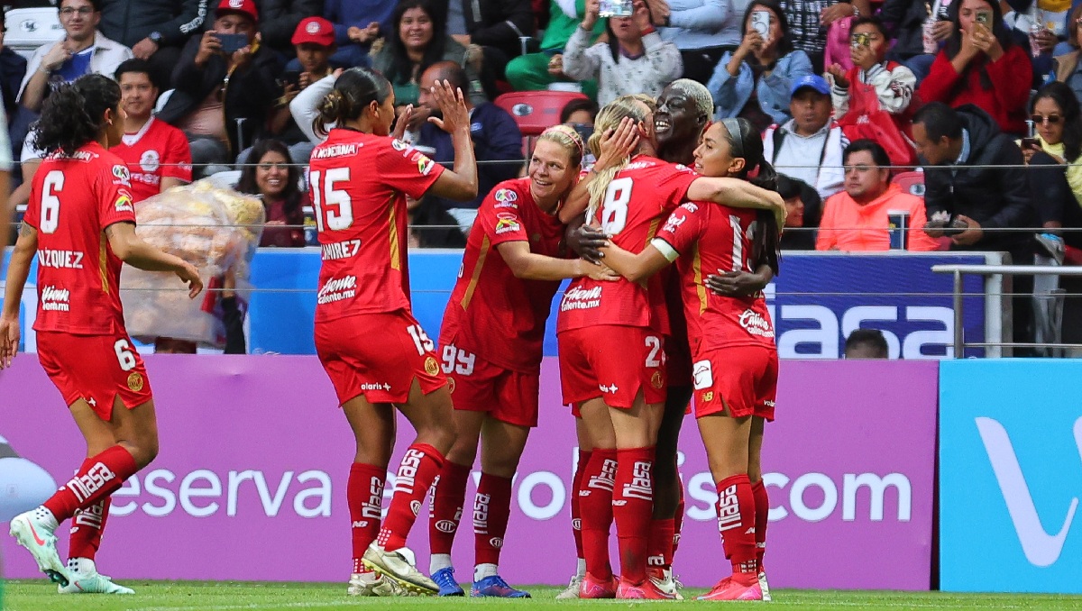 Diablas consiguen su primera victoria del torneo ante Santos Femenil (Imago7)